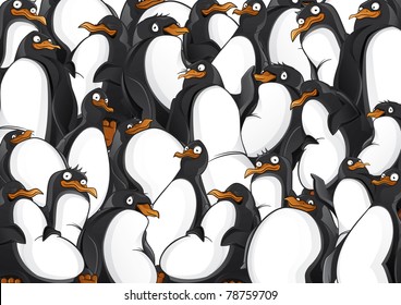 Penguins pattern