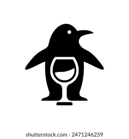 Penguins and wine mean hot and cold
