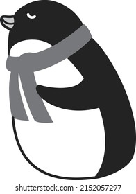 Penguins wrapped in cool towels (cool image)