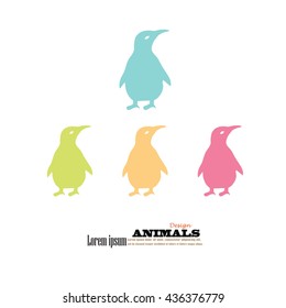 penguin.vector illustration.