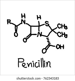 Penicillin chemical structure