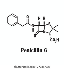 Penicillin G Chemical structure
