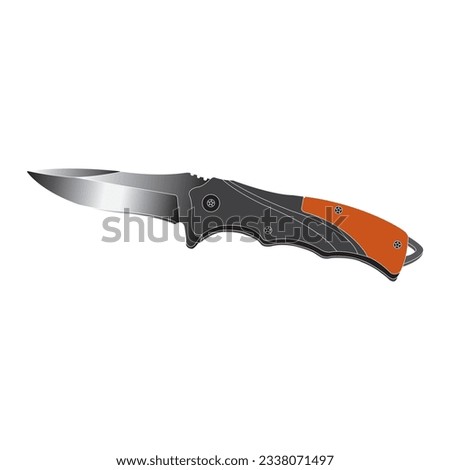 penknife icon vector illustration symbol design