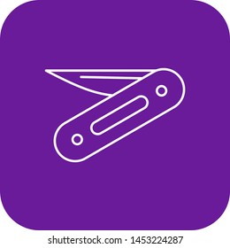 Penknife icon for your project
