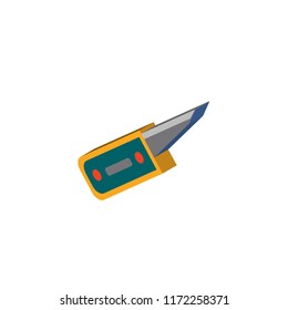 Penknife isometric left top view 3D icon
