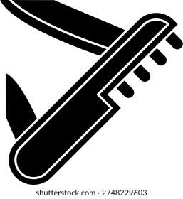 Penknife Line vector Icon Design