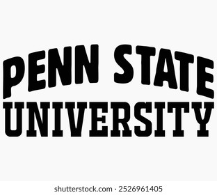 Penn State University Svg,State University Svg,Mascot School Shirt,Game Day Shirt,Football Quotes Svg,Cut File,Silhouette