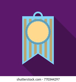 Pennant with circle