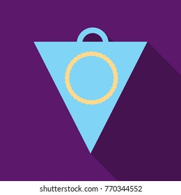 Pennant with circle