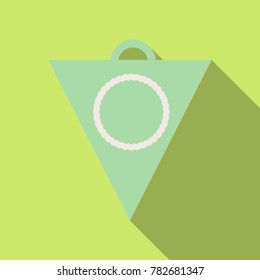 Pennant with circle