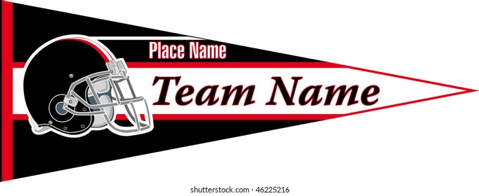 Pennant Football Team Black