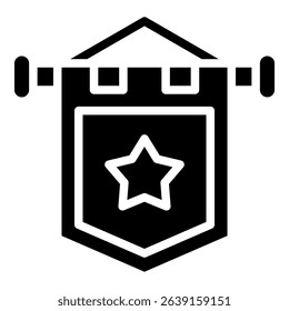 Pennant Simple Vector Icon Collection