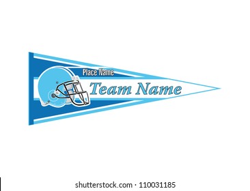 Pennant Sports Helmet Football