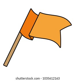 pennant vector illustration