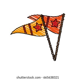 Pennant vector illustration