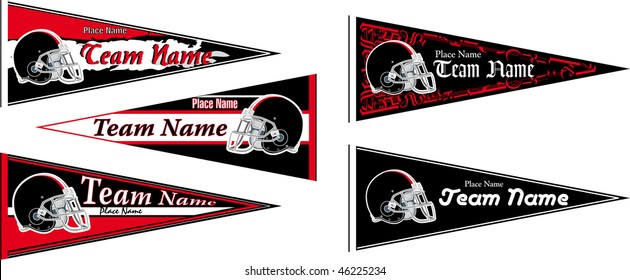 pennant's Football team Black