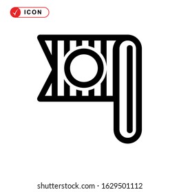 pennants icon or logo isolated sign symbol vector illustration - high quality black style vector icons
