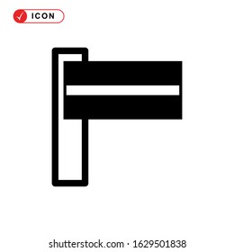 pennants icon or logo isolated sign symbol vector illustration - high quality black style vector icons
