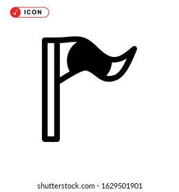 pennants icon or logo isolated sign symbol vector illustration - high quality black style vector icons

