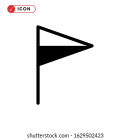 pennants icon or logo isolated sign symbol vector illustration - high quality black style vector icons
