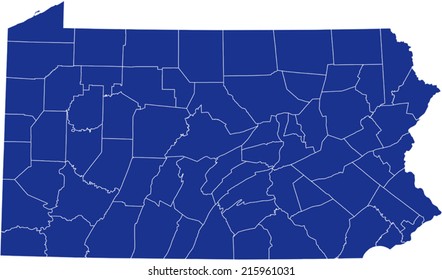 Pennsylvania  Map