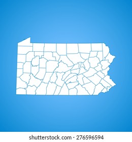 Pennsylvania map