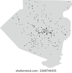Pennsylvania State Allegheny Grafschaft Karte der privaten Schulen