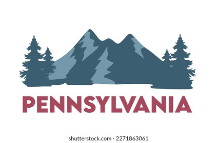 Pennsylvania state with beautiful view