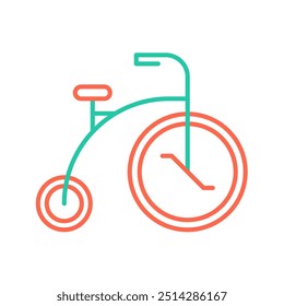 Penny Farthing for Transportation Icon