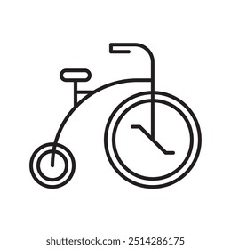 Penny Farthing for Transportation Icon