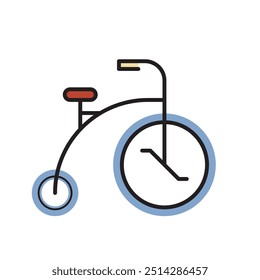 Penny Farthing for Transportation Icon