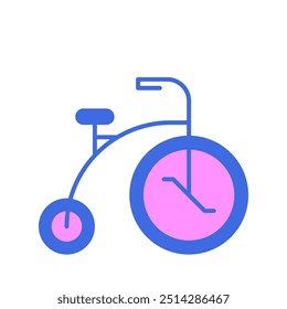 Penny Farthing for Transportation Icon