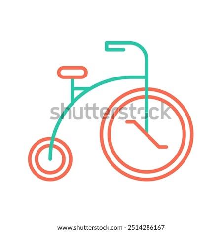 Penny Farthing for Transportation Icon