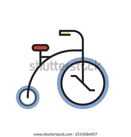 Penny Farthing for Transportation Icon
