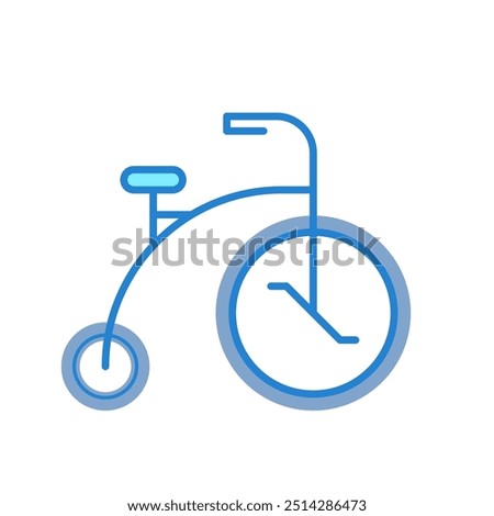 Penny Farthing for Transportation Icon