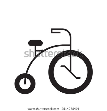 Penny Farthing for Transportation Icon