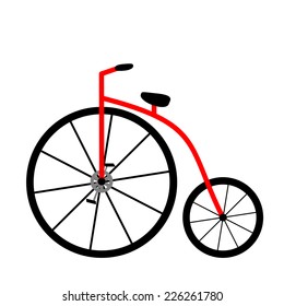 Penny-farthing. Vector Icon