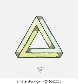 Penrose Triangle Stock Vectors, Images & Vector Art ...