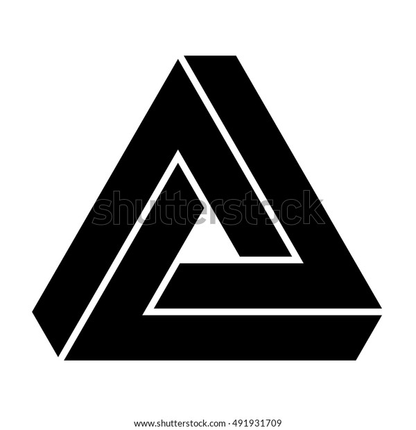 ペンローズの三角形 ベクターイラスト のベクター画像素材 ロイヤリティフリー