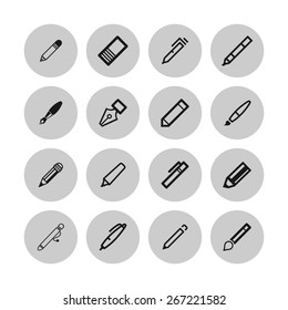 pens icons