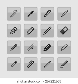 pens icons