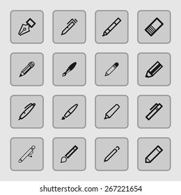 pens icons