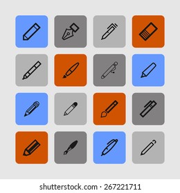 pens icons