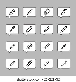 pens icons