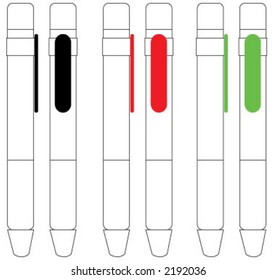 pens and pencils