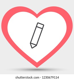 pensil Vector icon
