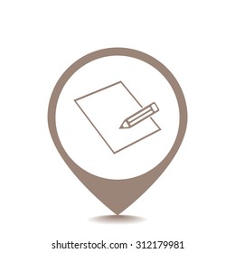 Pensil vector icon