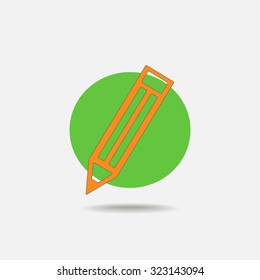 Pensil vector icon