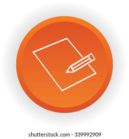 Pensil vector icon