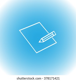 Pensil vector icon